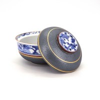 ciotola-blu-e-grigio-in-ceramica-giapponese-con-coperchio-shochikubai-d-oro