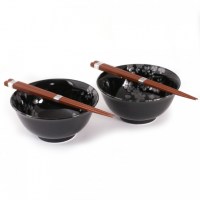 duo-di-ciotole-di-riso-giapponesi-in-ceramica-sakura-nero