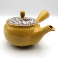 teiera-giapponese-tokoname-kyusu-uwagusuri-glassa-gialla-di-fiori-di-ciliegio